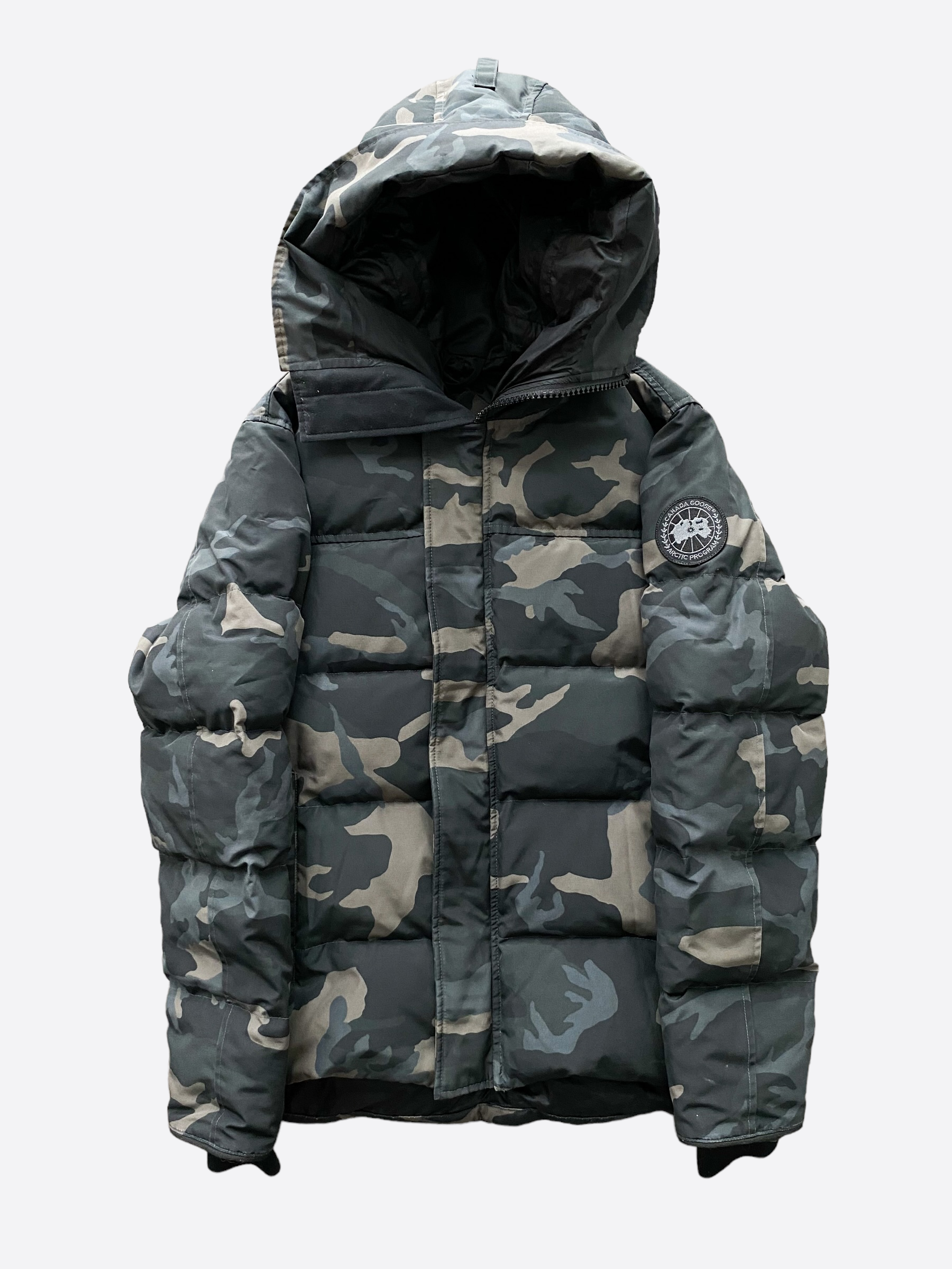 Canada Goose Black Label Camo Macmillan Men's Winter Jacket - Waterproof Windproof Parka for Outdoor Activities & Urban Fashion