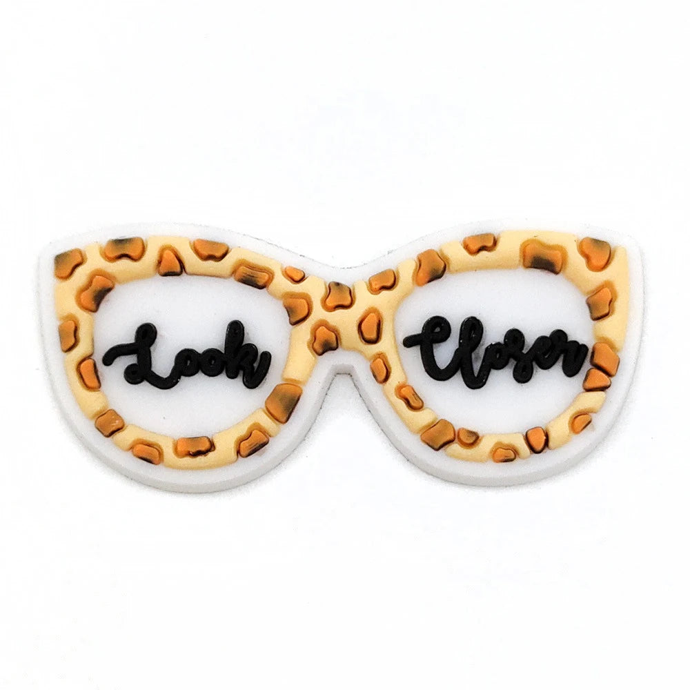 Cute Leopard Print Shoe Charms for Crocs - Fashion Accessories for Sandals & Shoes - Perfect Gift for Women & Girls - Great for Parties, Beach Outfits and Everyday Style