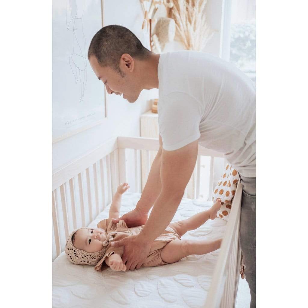 Nook Pebble SafeSleep Crib Mattress Cover - Waterproof, Breathable & Hypoallergenic Baby Crib Mattress Protector for Newborns & Toddlers - Perfect for Nursery, Daycare & Travel Use