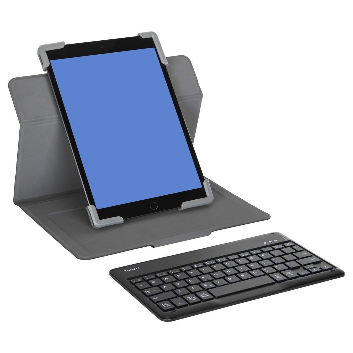 Pro Tek® Universal 9-11 Inch Keyboard Case for iPad & Tablets - Slim Protective Cover with Built-in Keyboard (Black) | Perfect for Work, Travel & Home Office Use