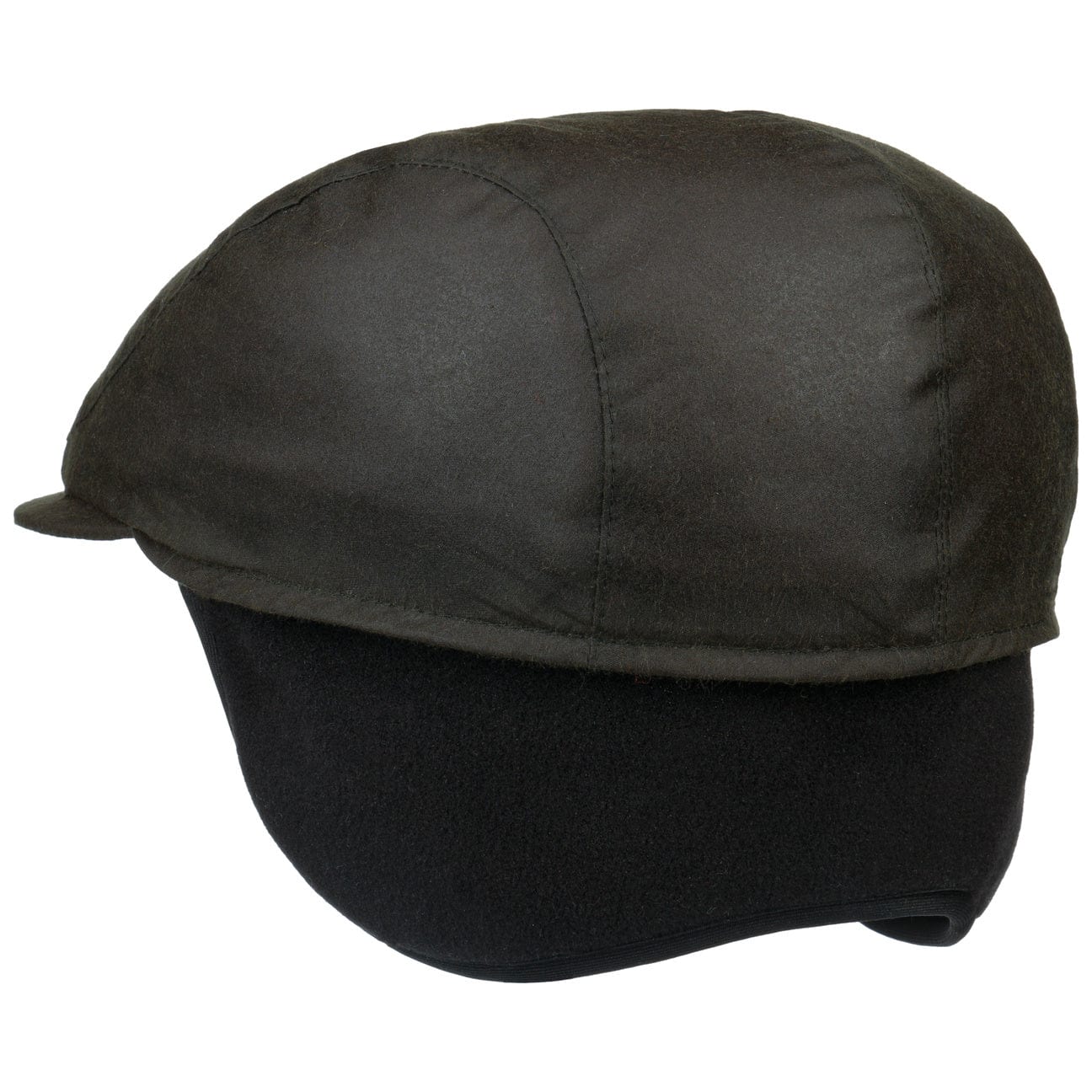 Stylish Matteo Plus Waxed Cotton Flat Cap by Mayser - Classic Men's Hat for Outdoor Activities & Casual Wear