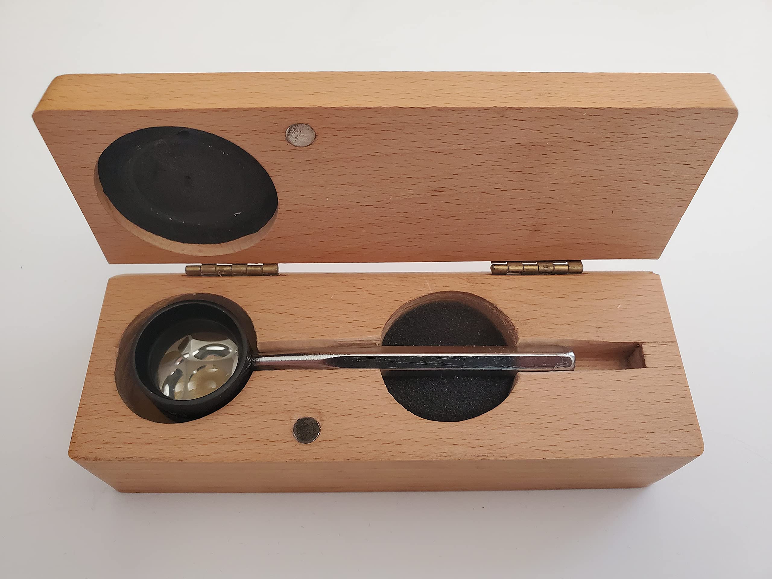 Premium 4 Mirror Gonioscope for Ophthalmology - High-Quality Ophthalmic Lens with Protective Wooden Box - Ideal for Eye Exams, Glaucoma Diagnosis & Clinical Use