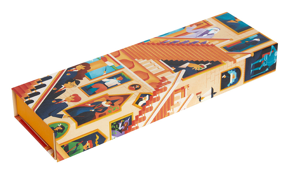 Harry Potter Magnetic Pencil Box - Hogwarts Castle Design for School Supplies | Perfect for Students, Back to School & Collectors