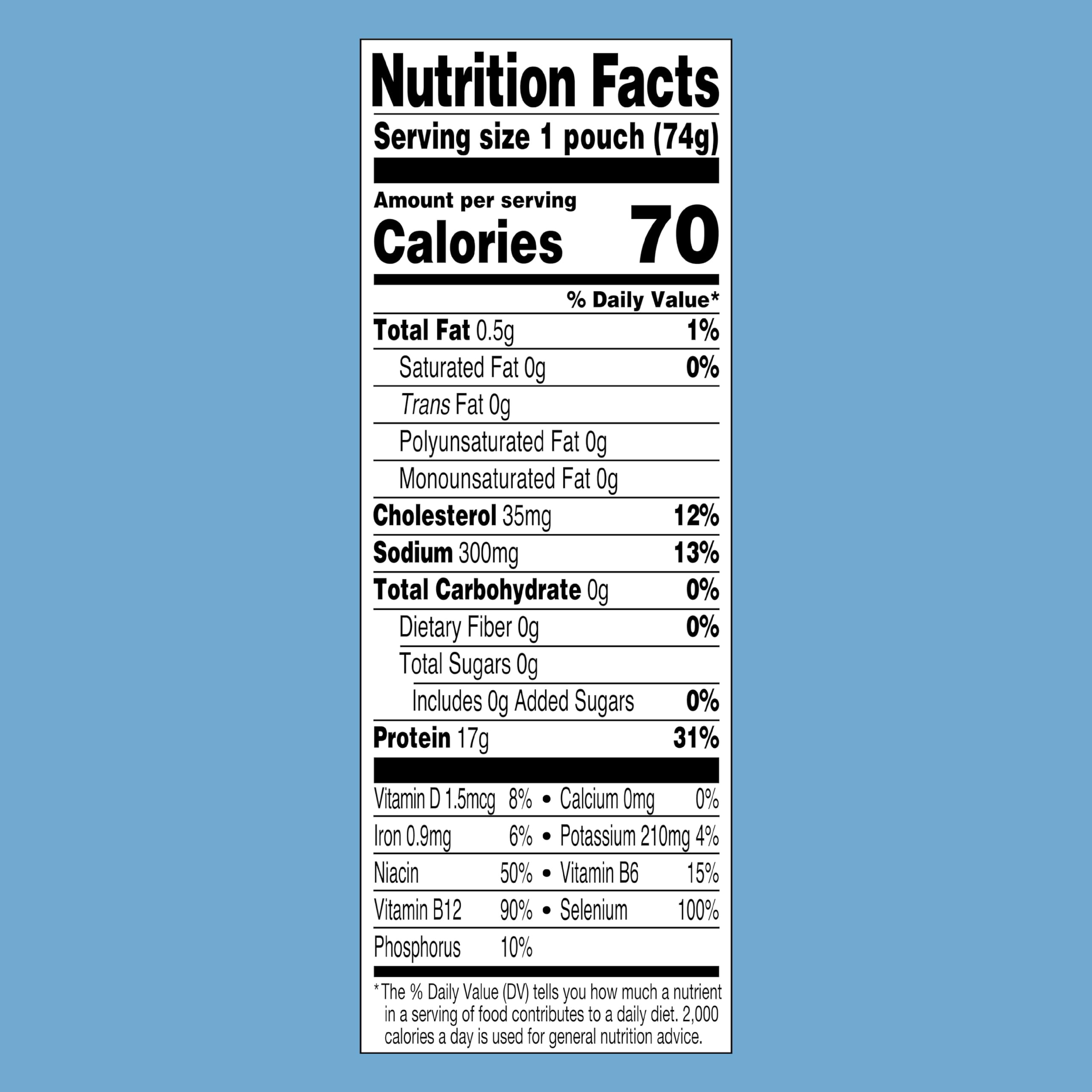 StarKist Chunk Light Tuna in Water - 2.6 oz Pouch (Pack of 8) | Healthy Protein Snack for Salads, Sandwiches & On-the-Go Meals | BPA-Free & Mercury Tested