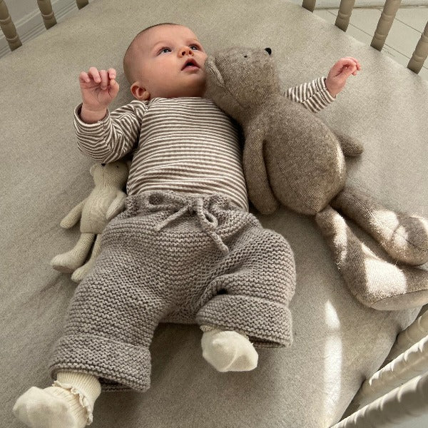 Cozy Chunky Knit Pants for Women - Soft Winter Lounge Pants, Warm Fleece-Lined Sweatpants for Home, Yoga & Relaxation
