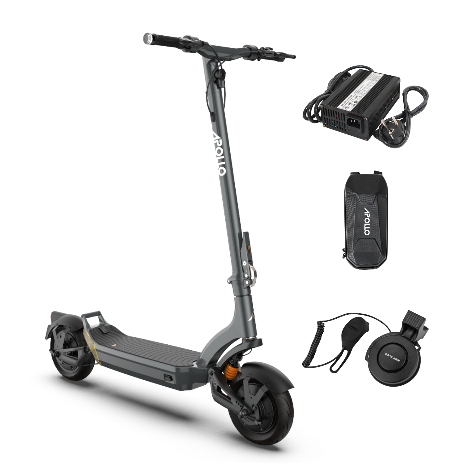 Apollo City Electric Scooter - Lightweight & Foldable Commuter Scooter for Adults - Perfect for Urban Travel & Short Commutes