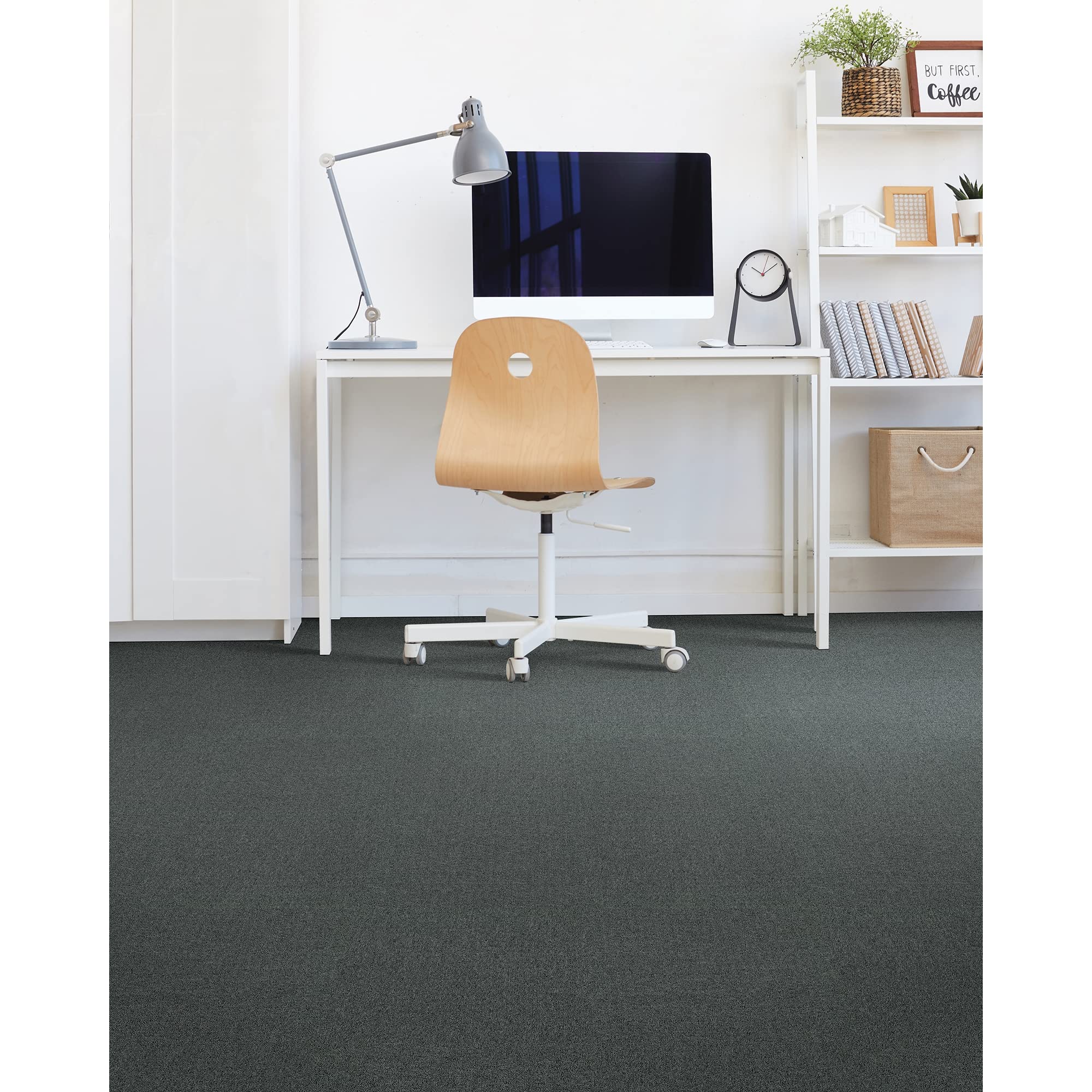 Mohawk Advance 24x24 Inch Berber Loop Pile Carpet Tiles - 0.11