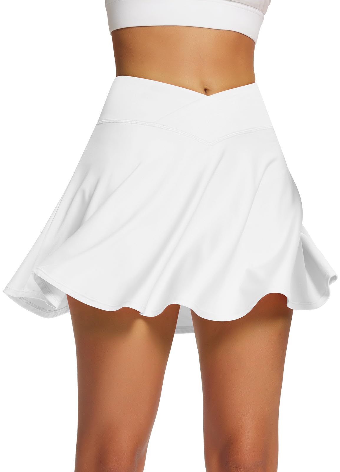 BALEAF Women's Pleated Tennis Skirt with Built-in Shorts & Pockets - Flowy Athletic Skort for Running, Golf, Workout & Casual Wear | Perfect for Tennis, Gym, Yoga & Outdoor Activities