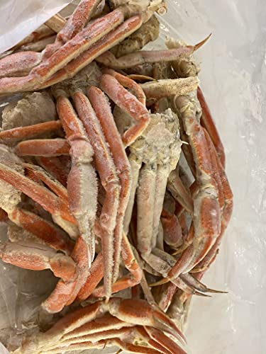 Premium Snow Crab Legs Clusters 5-8oz per Cluster (5 Lbs) - Fresh Frozen Seafood Delivered - Perfect for Family Dinners, Special Occasions & Seafood Lovers