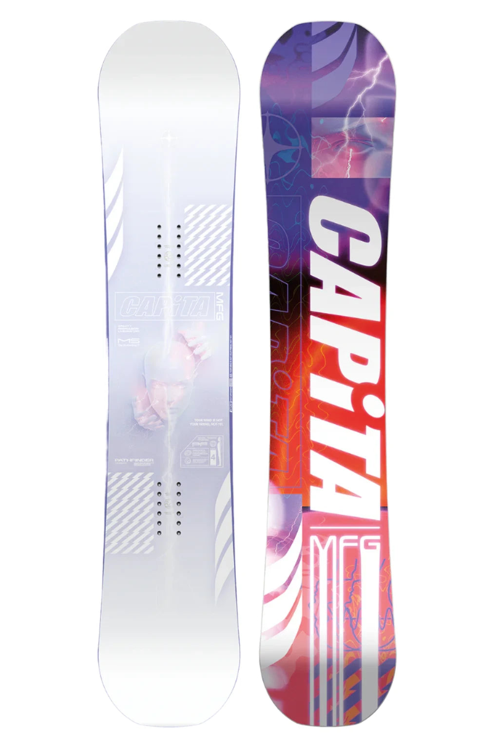 CAPiTA Pathfinder Camber Snowboard 2025 - All-Mountain Freestyle Snowboard for Men & Women | Perfect for Powder, Park & Backcountry Riding