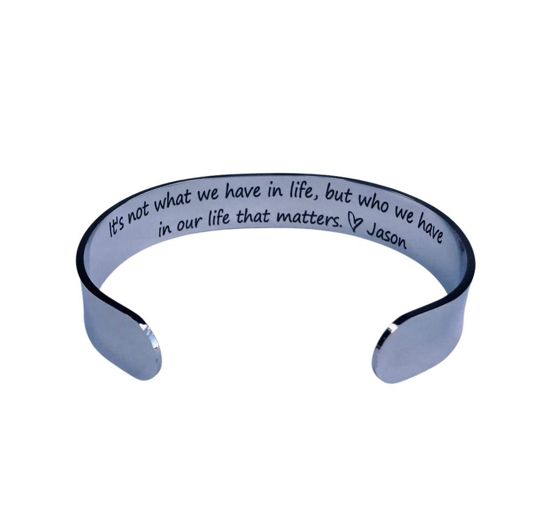 Best Friends Forever Cuff Bracelet - Christmas & Birthday Gift for Her, Mentor, or Boss - Perfect for Friendship Celebrations & Special Occasions