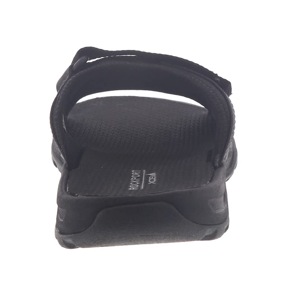 Rockport Men's Trail Technique Velcro Slide Sandal - Comfortable Hiking & Walking Sandals for Outdoor Adventures, Travel & Casual Wear