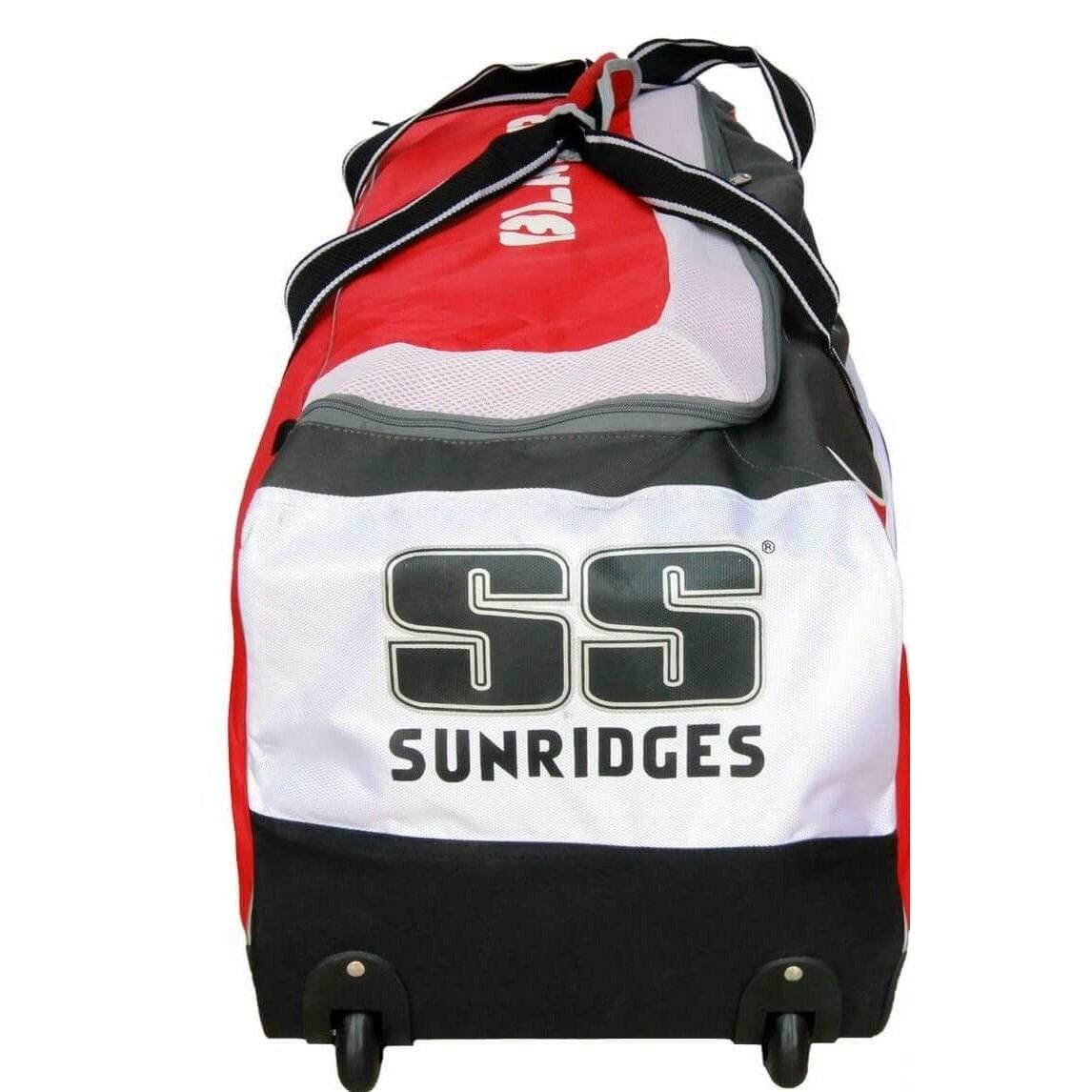 SS Ton Blaster Wheelie Red Cricket Kit Bag - Premium Cricket Equipment Storage for Practice & Matches | Durable Sports Gear for Players & Teams