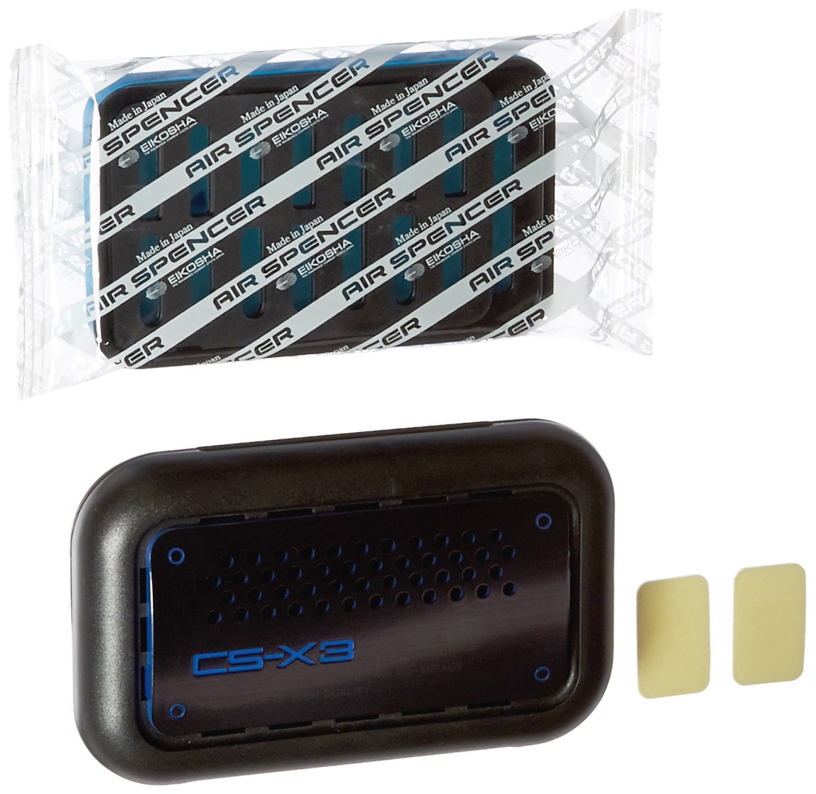 Air Spencer CS-X3 Squash Scent Car Air Freshener - Long-Lasting Aroma for Vehicles, Home & Office | Eliminates Odors & Freshens Air Naturally