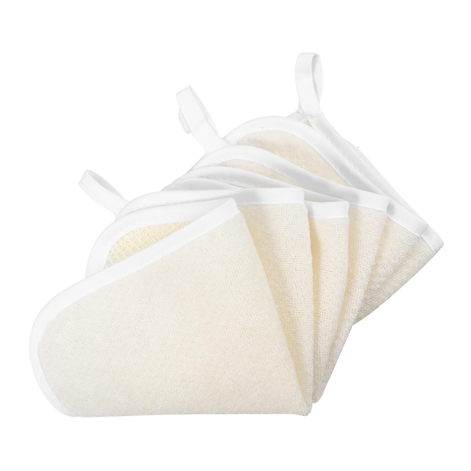 Exfoliating Washcloth Set - Soft Bath & Face Scrub Towels for Dead Skin Removal - Gentle Exfoliation for Daily Shower & Spa Use at Home