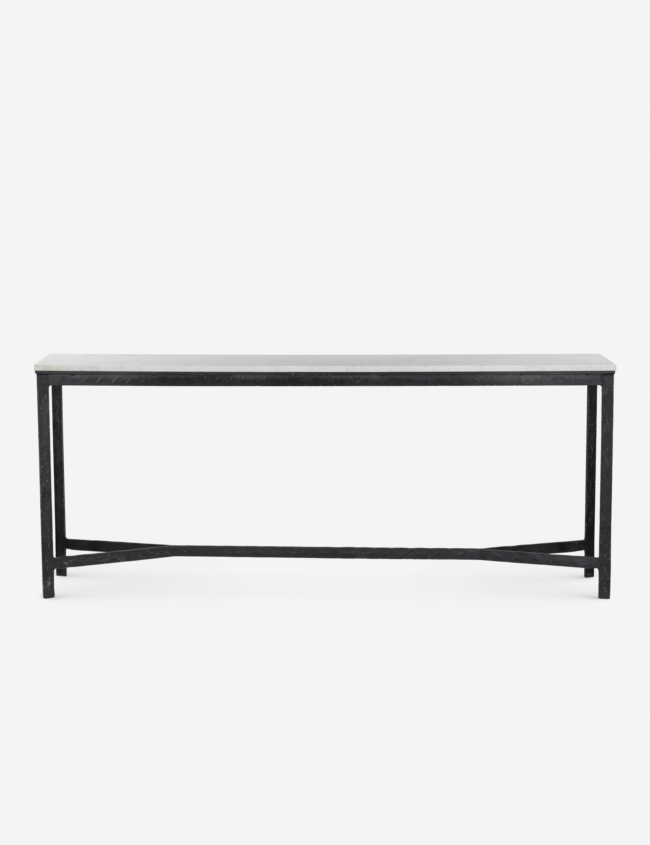 Modern Cestero Console Table - Entryway Sofa Table with Storage Shelf - Perfect for Hallway, Living Room & Bedroom Decor