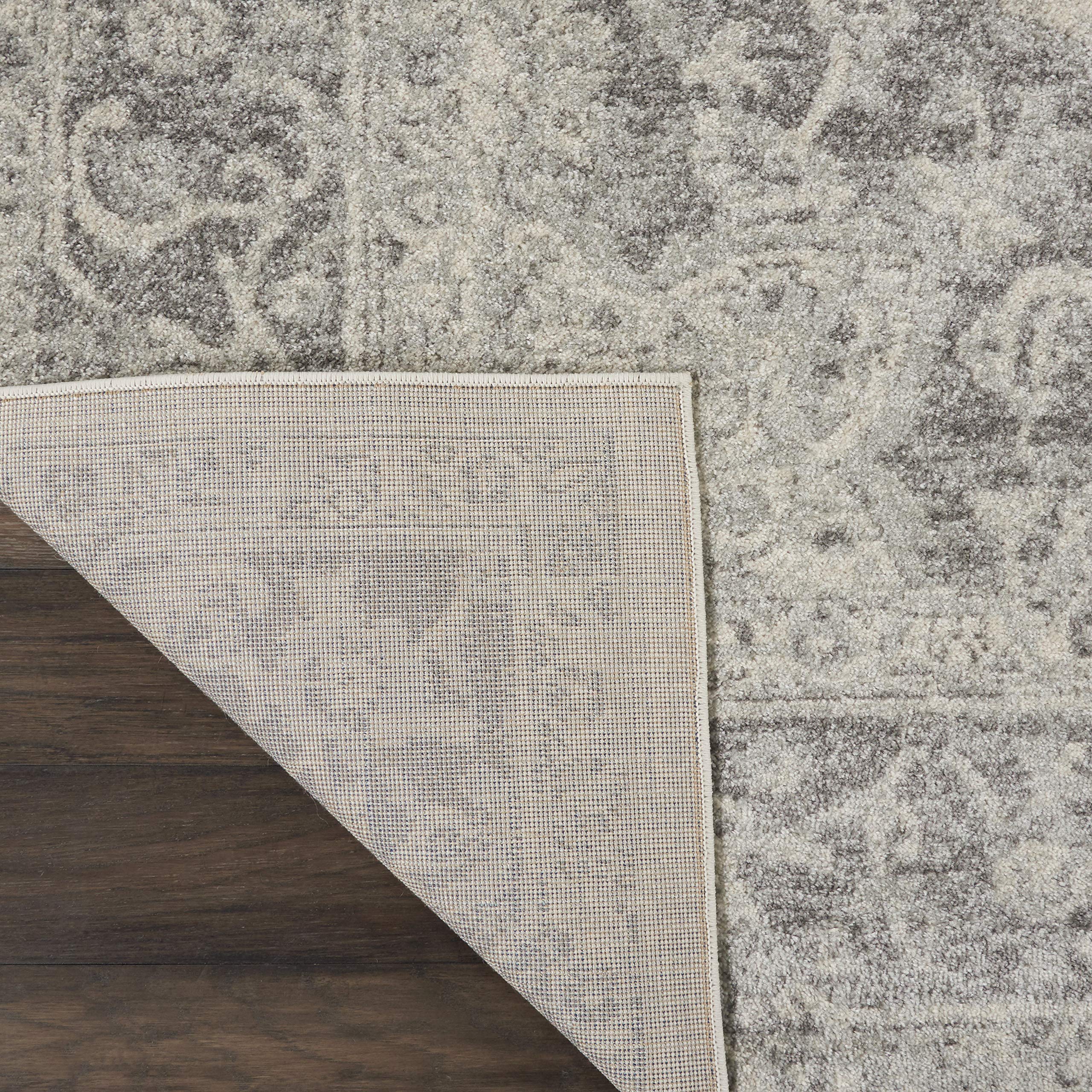 Nourison Tranquil Traditional Ivory/Grey 8'10