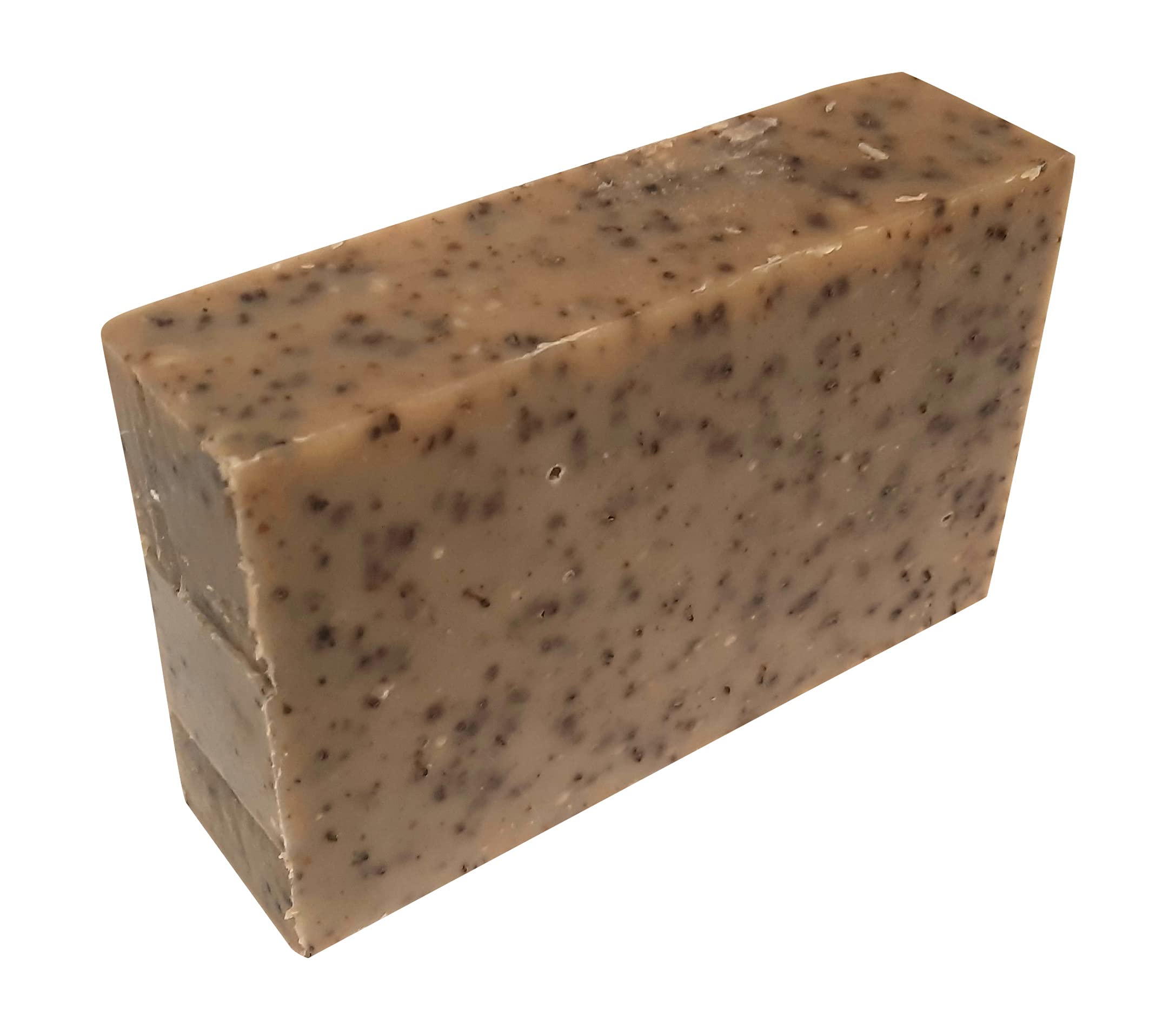 Costa Rican Adventure Bergamot Coffee Scrub Body Soap - Natural, Vegan, Kokum Butter Enriched - Exfoliating & Moisturizing for Spa-Like Relaxation at Home