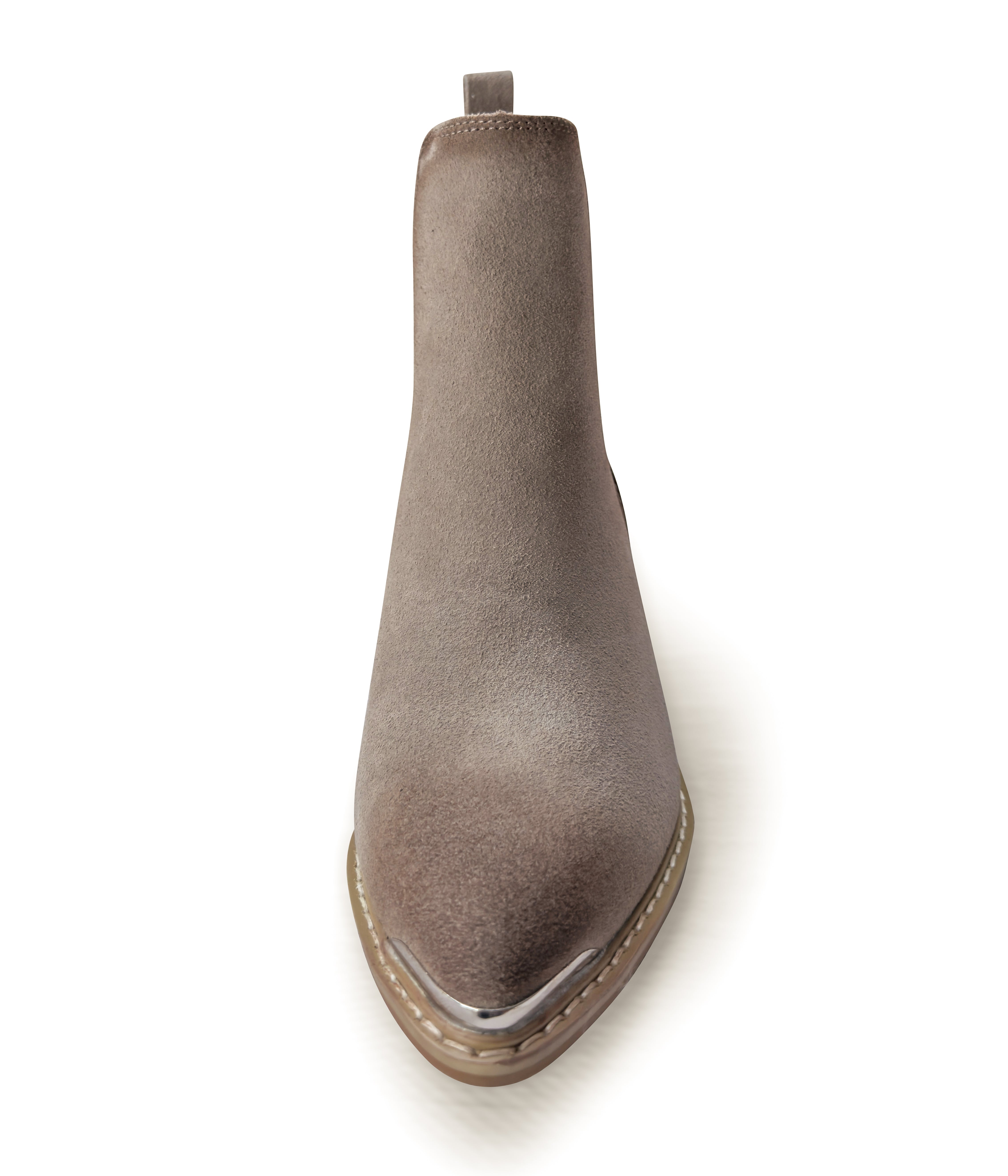 Wylie Suede Ankle Boots for Women - Comfortable Taupe Casual Booties | Perfect for Fall Outfits, Office Wear & Date Nights
