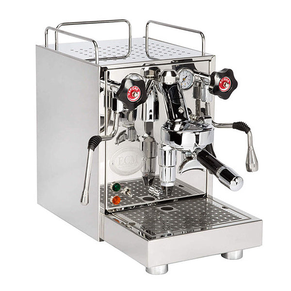 ECM Mechanika VI Slim Espresso Machine - Professional Grade Coffee Maker for Home Baristas | Perfect for Espresso, Cappuccino & Latte at Home or Office