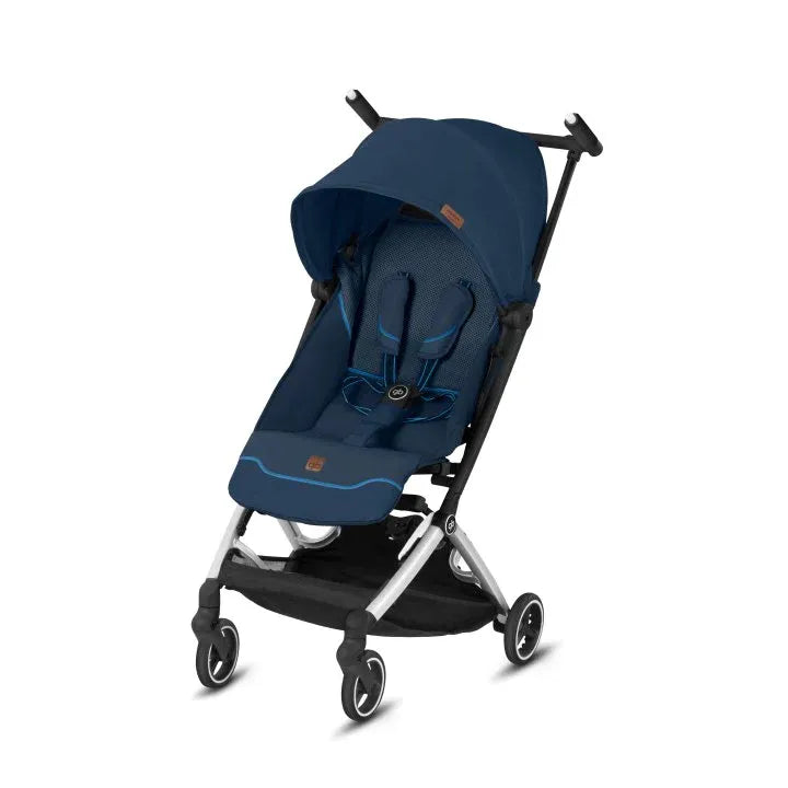 GB Pockit+ All City Lightweight Compact Stroller - Night Blue/Navy Blue | Perfect for Travel, Urban Commuting & Everyday Use