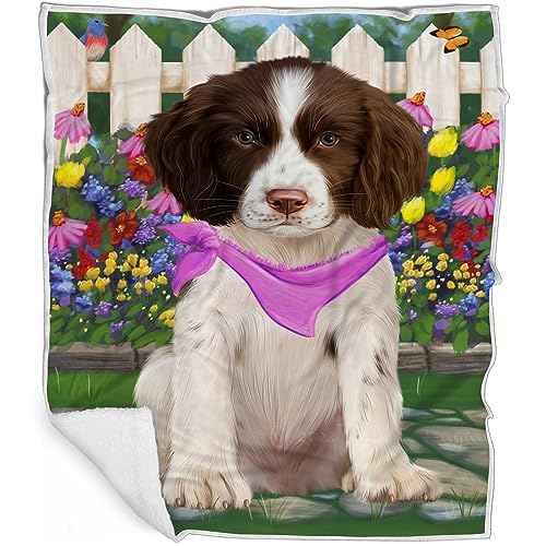 Spring Floral Puppy