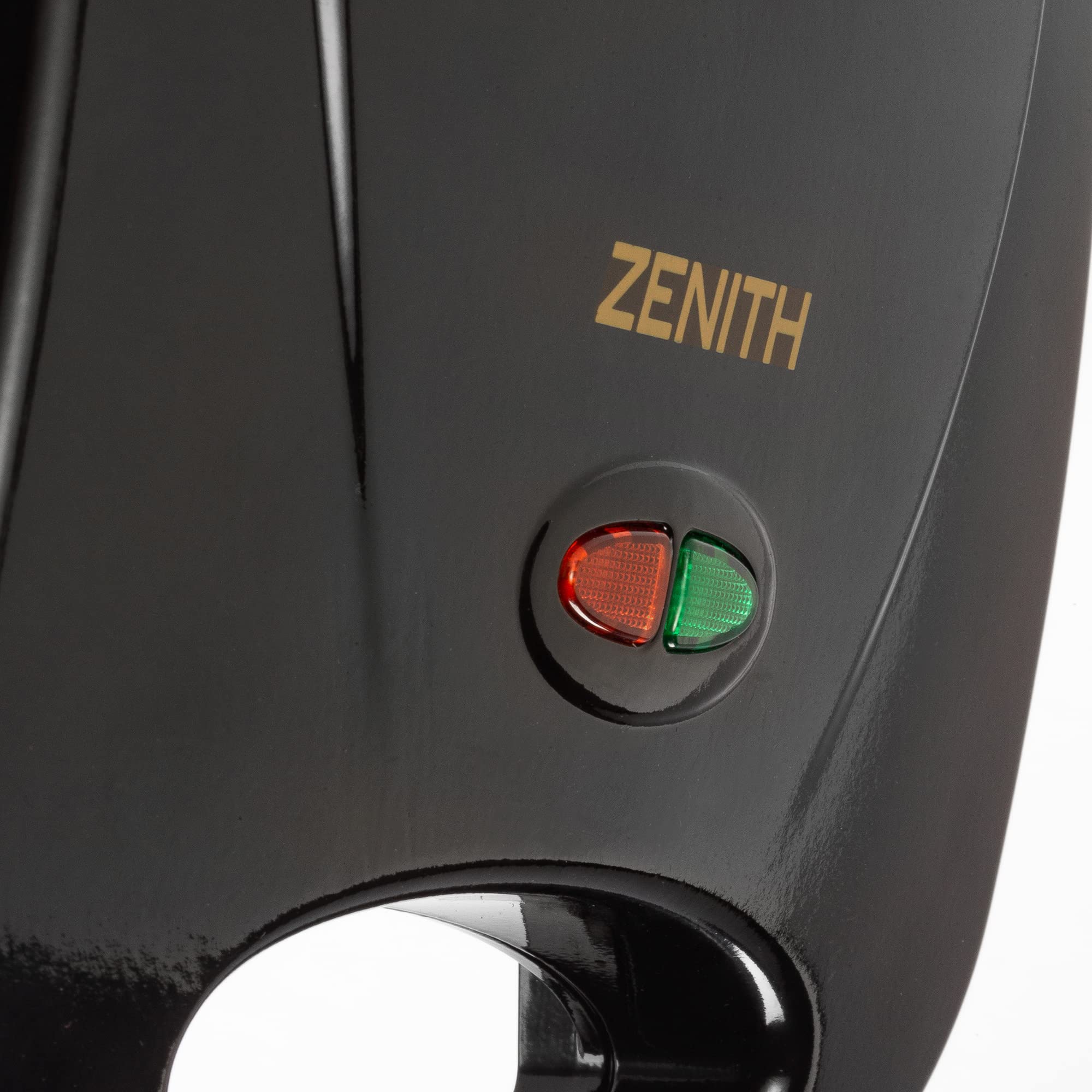 ZENITH Electric Panini Press Grill Maker with Copper Non-Stick Plates - Indoor Countertop Sandwich Toaster for Home & Office - Compact Design for Easy Storage (Model 77062) - Perfect for Quick Lunches, Parties, and Cafe-Style Sandwiches