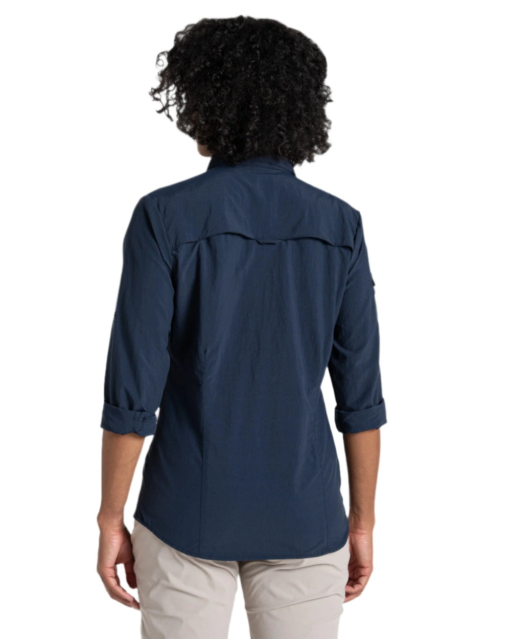 Craghoppers Women's NosiLife Adventure Long Sleeve Shirt III - Insect Repellent Hiking & Travel Shirt for Outdoor Activities