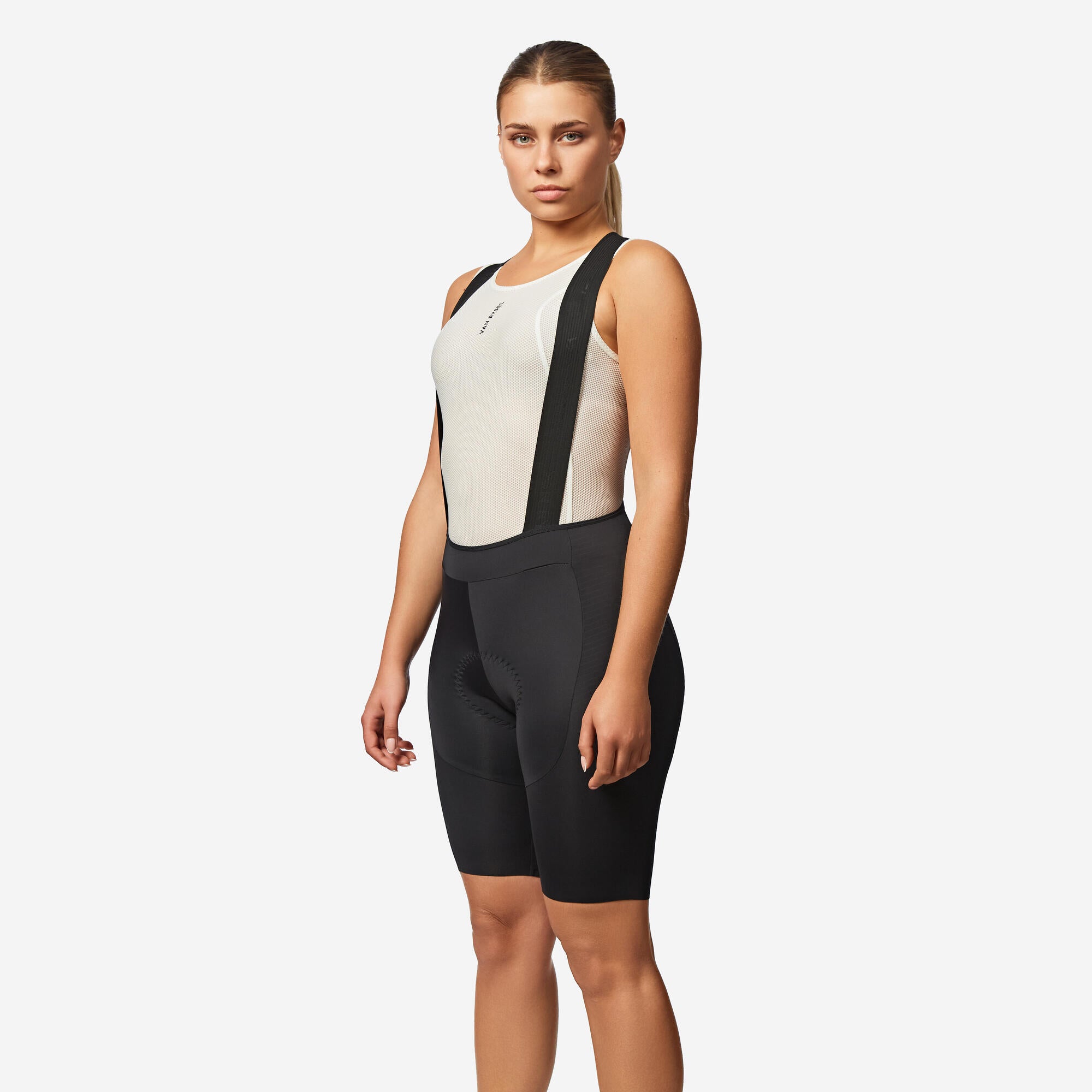 Van Rysel Women's RCR 3 Cycling Bib Shorts - High Performance Bike Shorts for Women - Comfortable & Breathable for Road Cycling & Indoor Training