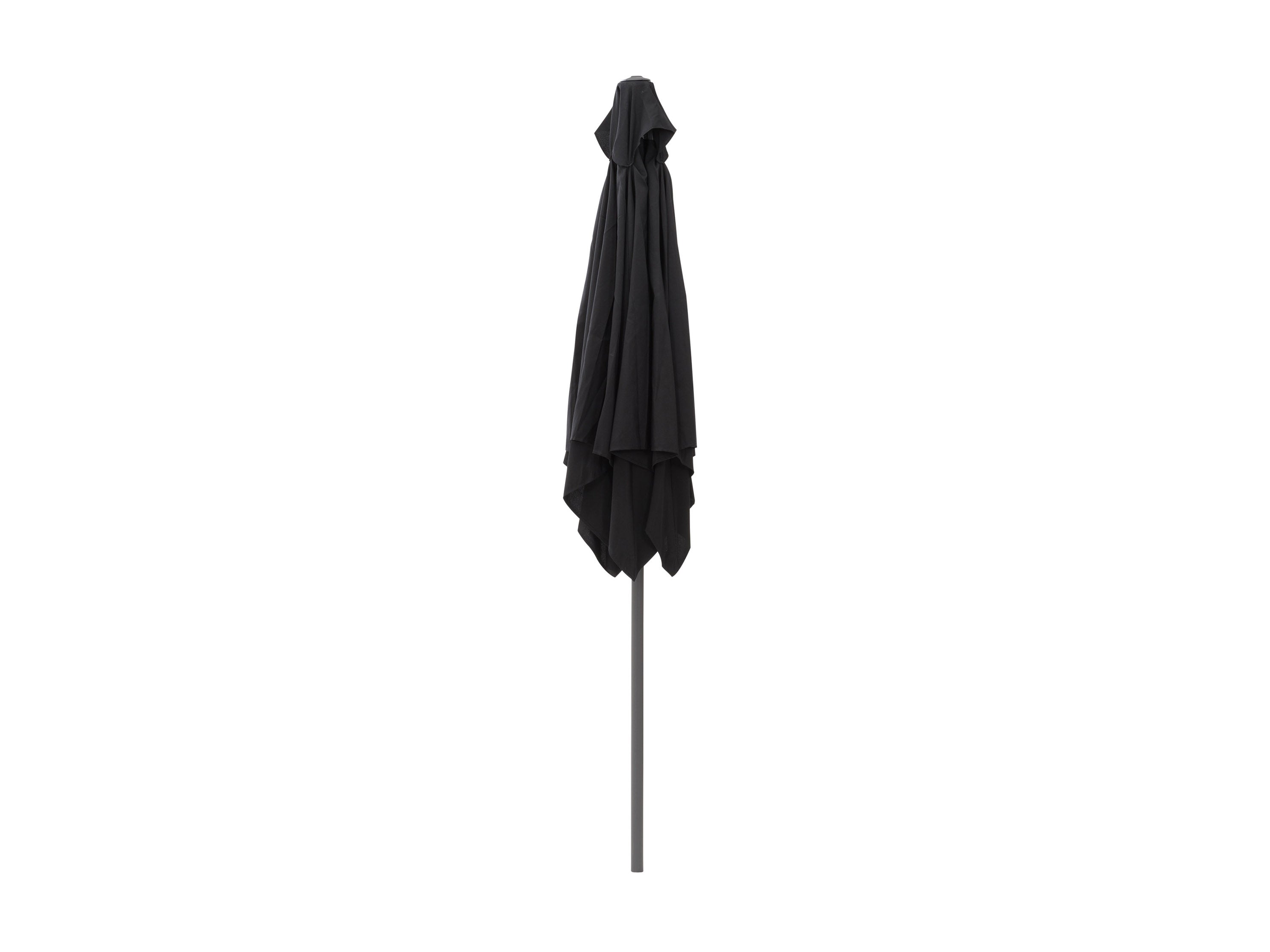 9ft Black Square Patio Umbrella - Outdoor Sun Shade for Pool, Garden, and Backyard - Heavy Duty Cantilever Umbrella with Wind Vent for Patio Furniture