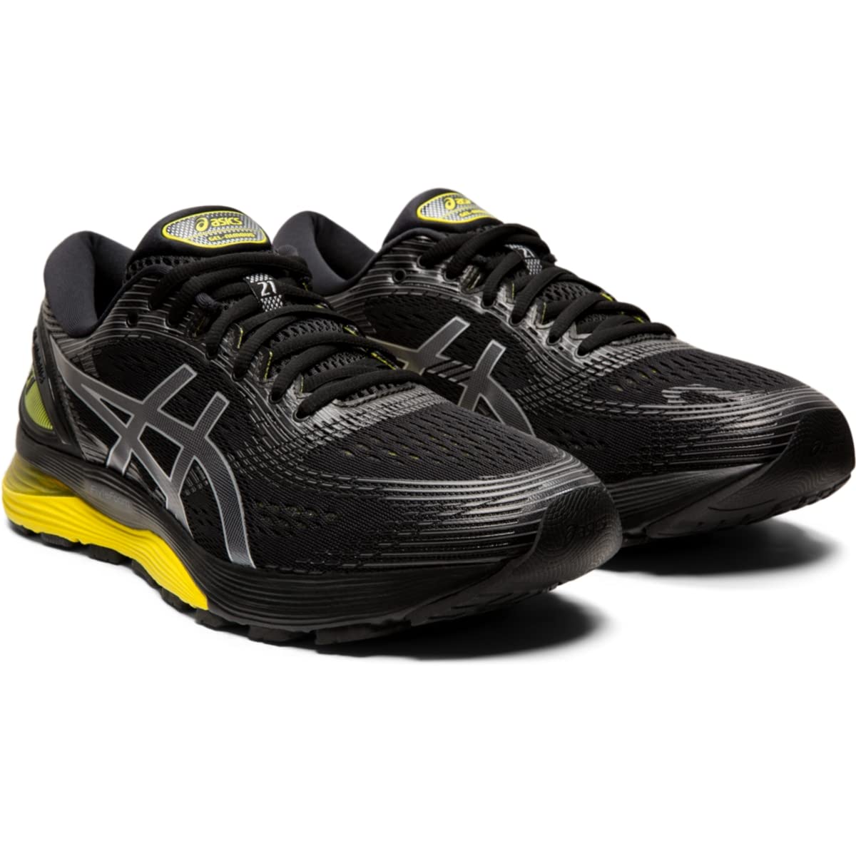 ASICS Men's Gel-Nimbus 21 Running Shoes - Lightweight Cushioned Sneakers for Marathon Training & Road Running | Best for Jogging, Gym Workouts & Daily Wear
