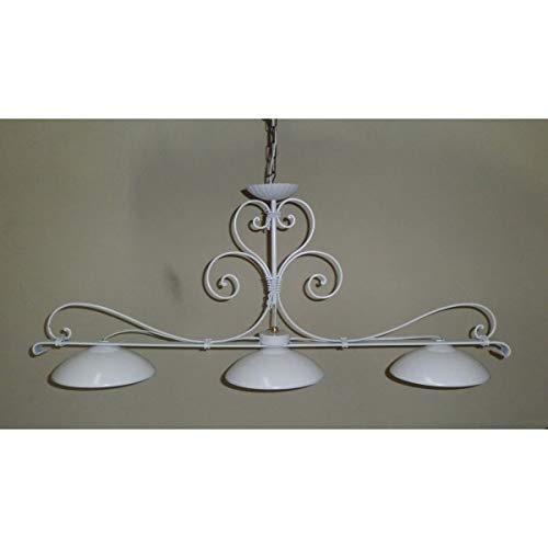 Smart WIFI Iron Chandelier - iOS & Android Compatible, Works with Amazon Alexa, Google Home & IFTTT - Modern Smart Lighting for Home Automation - Perfect for Living Room, Bedroom & Dining Room Decor