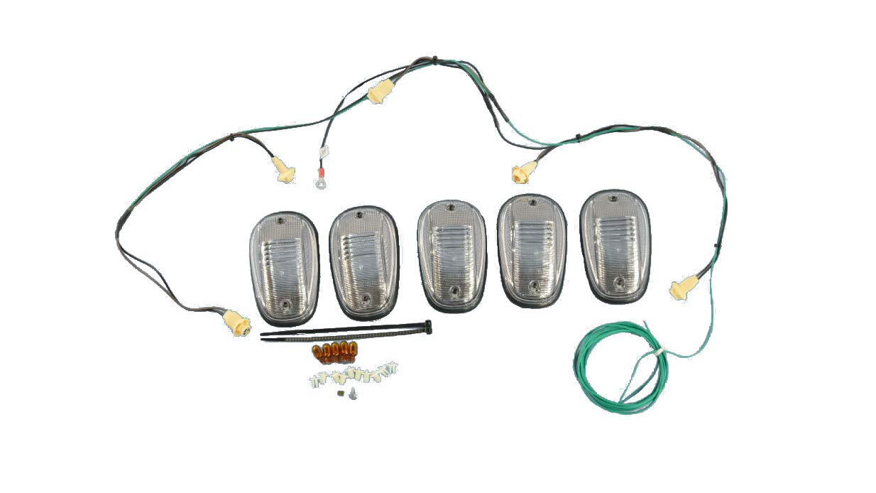 **Dodge Ram 1500 2500 3500 Roof Cab Clearance Lights Kit - Mopar OEM Replacement - Perfect for Night Driving & Off-Road Adventures**