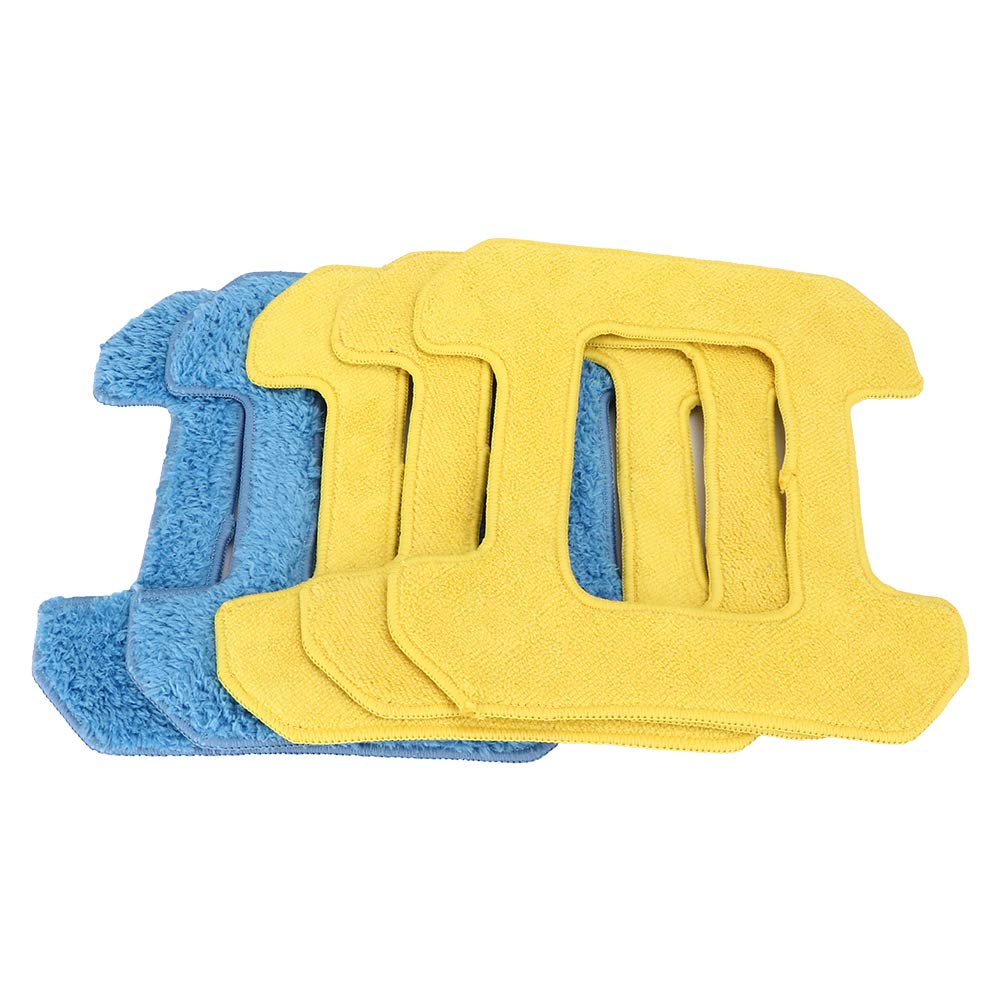 Premium Microfiber Window Cleaning Cloth - Super Absorbent Washable Mop Pads for Streak-Free Glass Cleaning - Ideal for Windows, Mirrors, and Car Windshields (Pack of 3) - Perfect for Home, Office, and Auto Detailing
