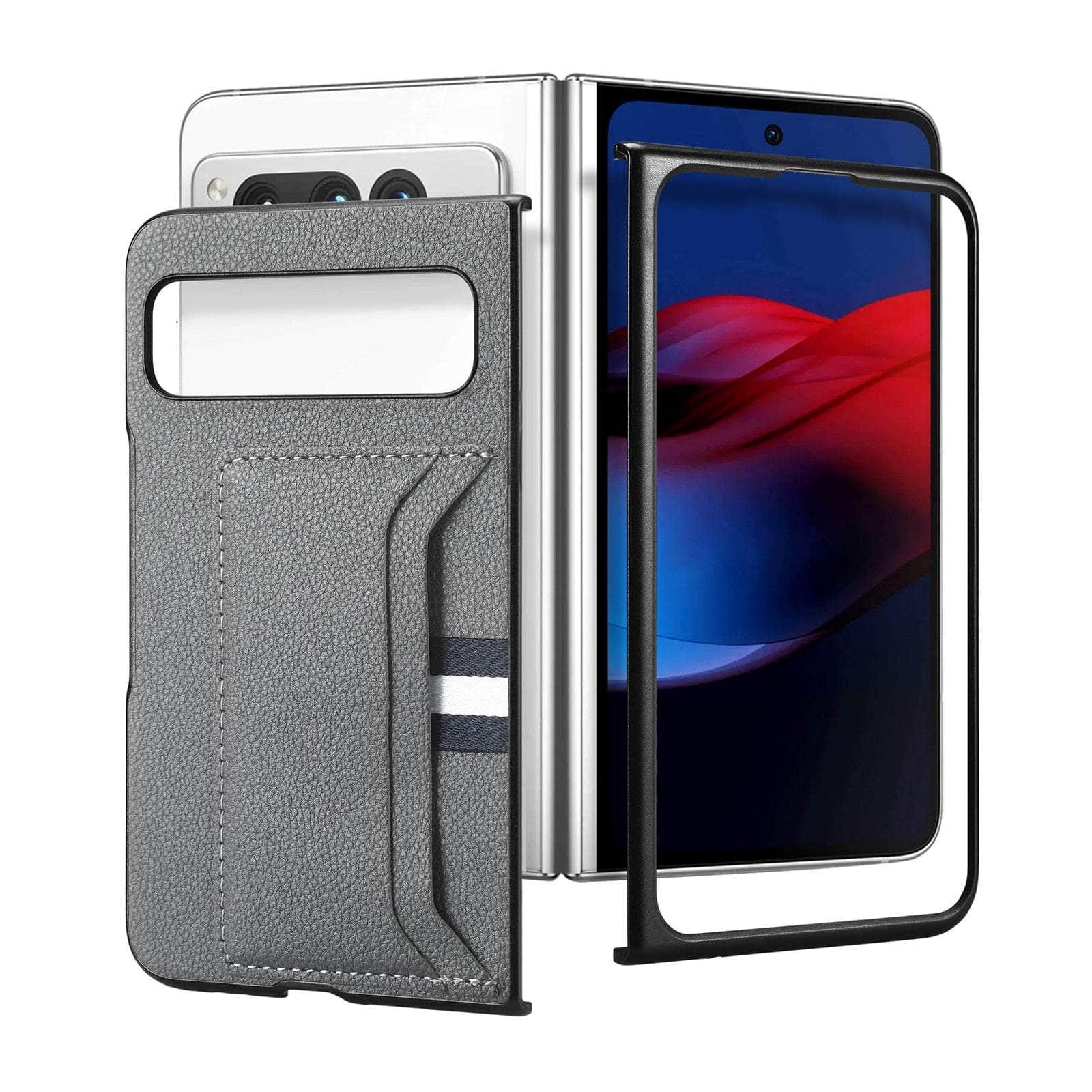 Google Pixel Fold 1 Wallet Case with Card Slot - Slim Protective Cover for Everyday Use & Travel