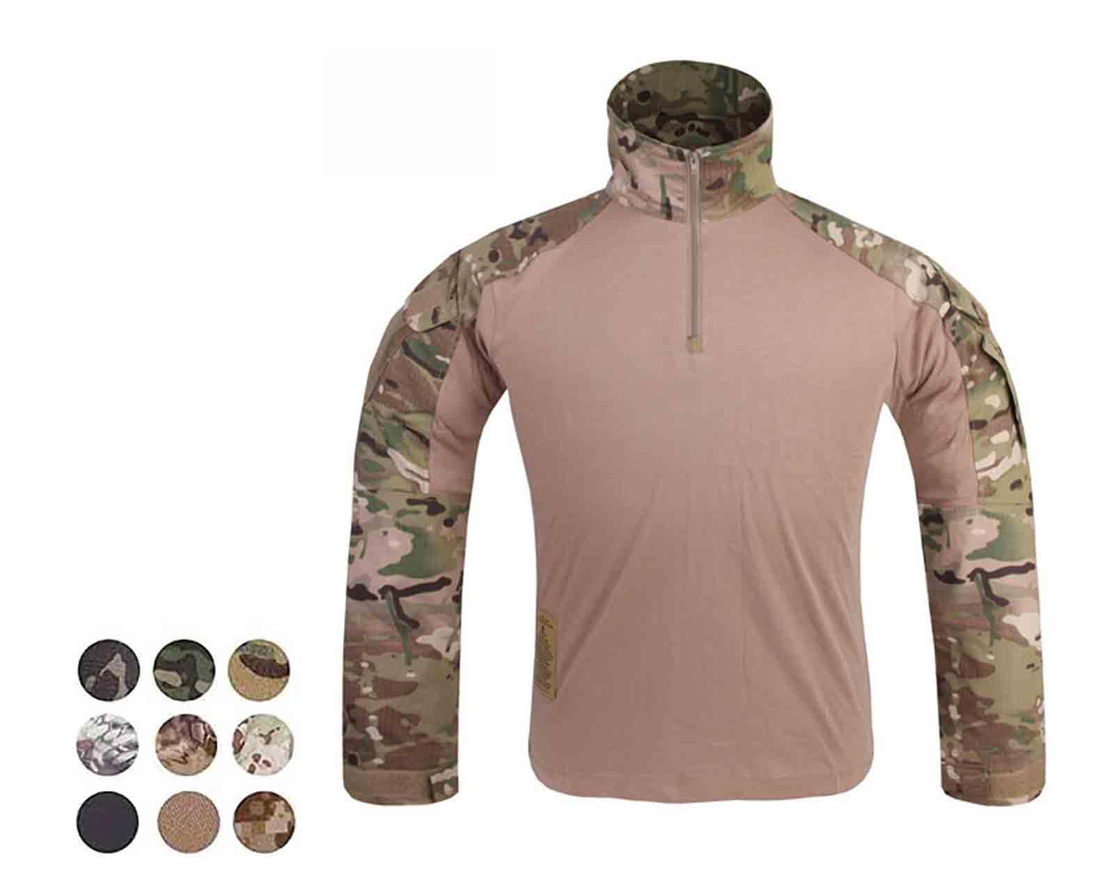Emerson Tactical Military Combat Shirt Gen 3 - Airsoft & Outdoor Training Gear for Tactical Enthusiasts and Survivalists