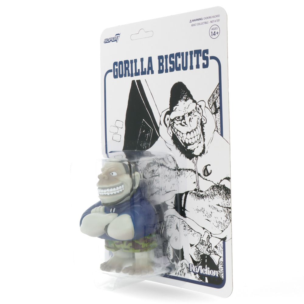 Gorilla Biscuits Punk Rock Band ReAction Figure – Collectible Music Memorabilia for Fans & Punk Enthusiasts | Perfect for Display, Gifts & Music Themed Decor