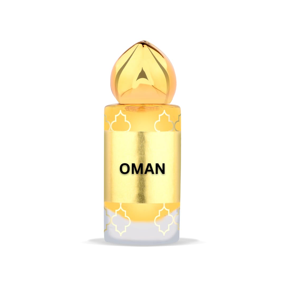 Premium 10ML Traditional Omani Men's Attar Perfume Oil - Long-Lasting Arabic Ittar Fragrance (0.33 Fl Oz) | Free Shipping | Perfect for Daily Wear, Special Occasions & Gift Giving