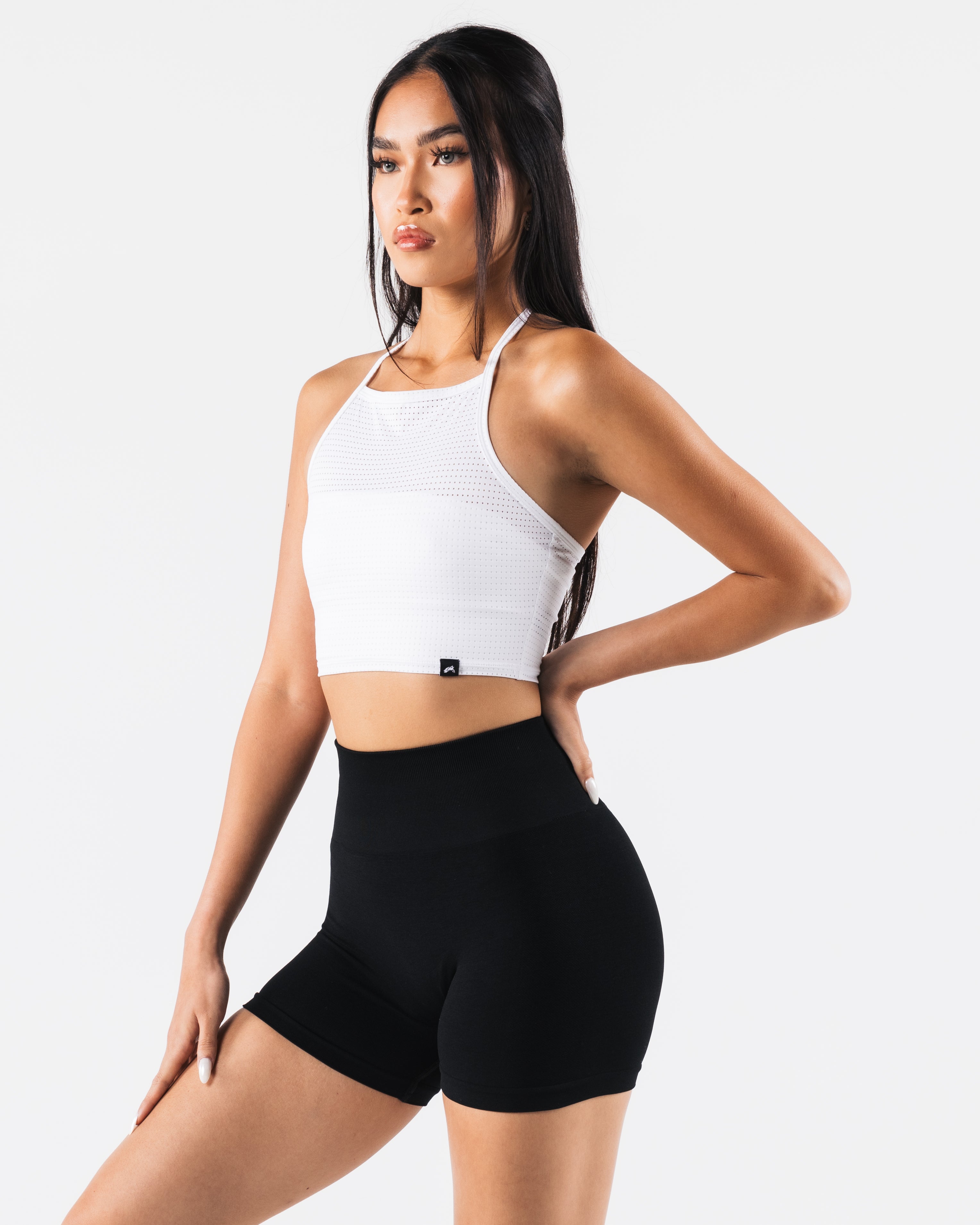 Margo Mesh Tank Top for Women - Breathable White Summer Casual Shirt | Perfect for Beach, Gym, and Everyday Wear