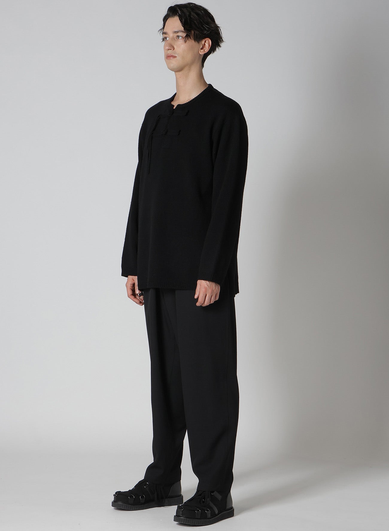 Henry Neck Knit Sweater - Soft & Stylish Button-Up Pullover for Men | Perfect for Casual Wear, Office Outfits & Fall Layering
