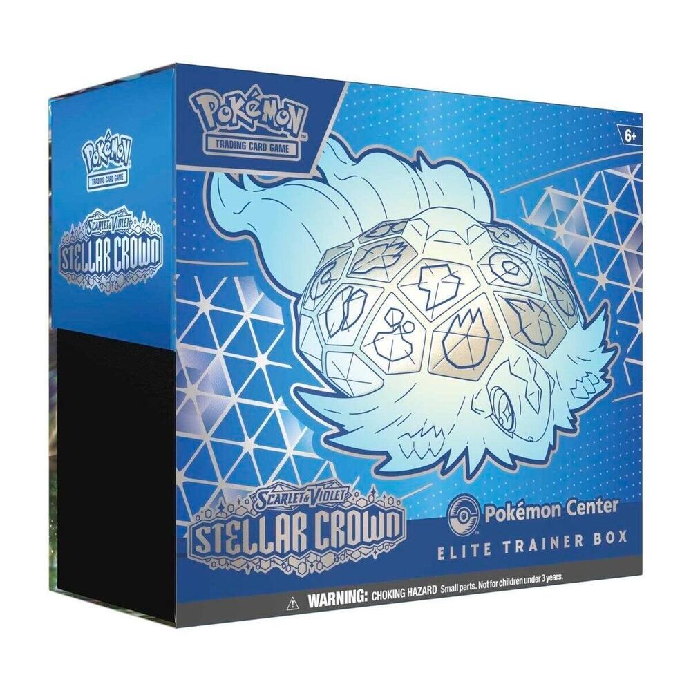 Stellar Crown Elite Trainer Box - Pokemon Center Exclusive | Premium Pokemon TCG Collection for Battles & Trading | Perfect for Collectors & Competitive Players