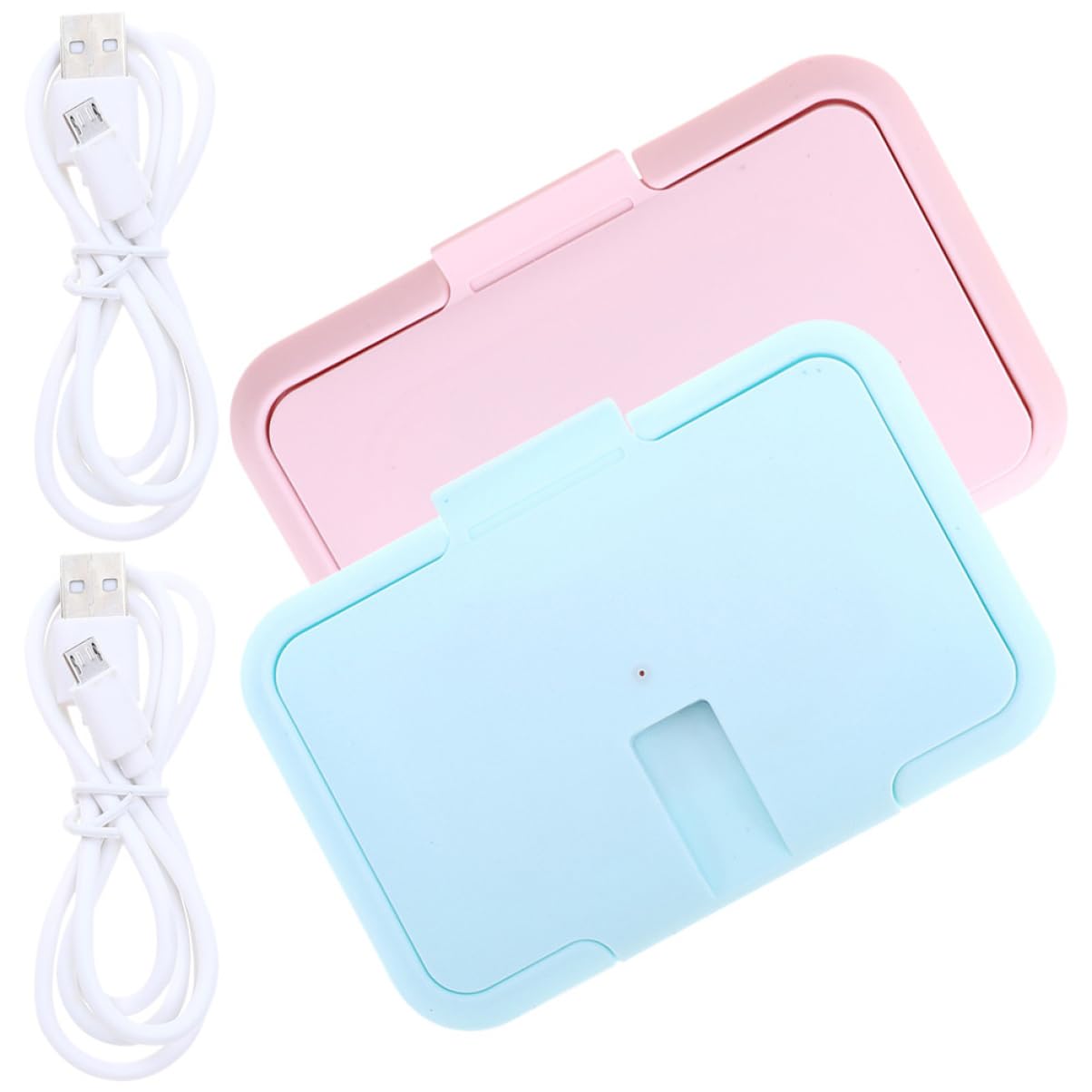 VICASKY 8-Pack Travel Wipe Warmer Dispenser - Portable Baby Wipes Heater for On-the-Go Parents | Perfect for Diaper Changes, Traveling, and Outdoor Adventures