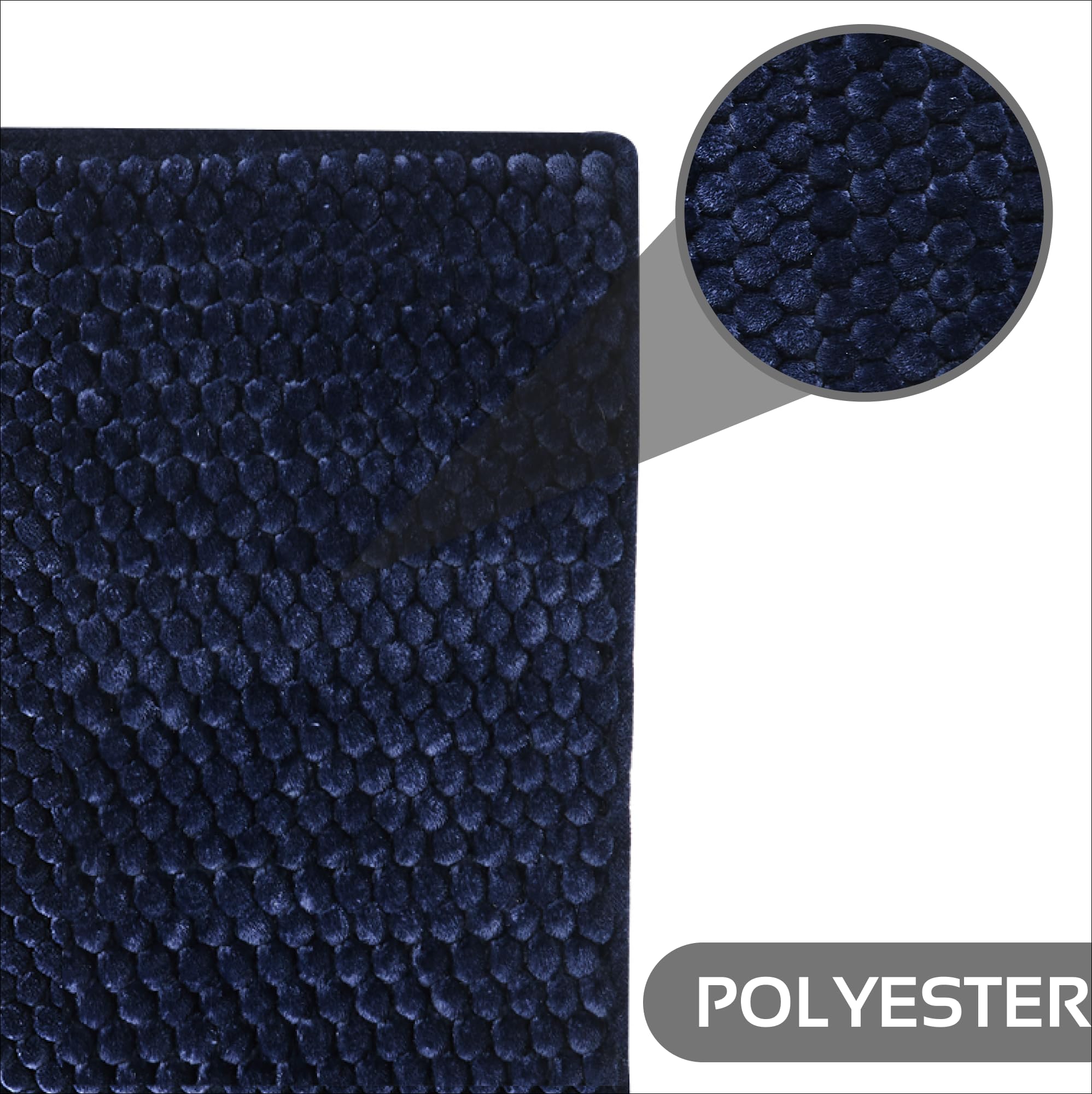 Better Trends Chenille Bath Mat - Non-Slip, Absorbent Bathroom Rug for Shower & Floor (20