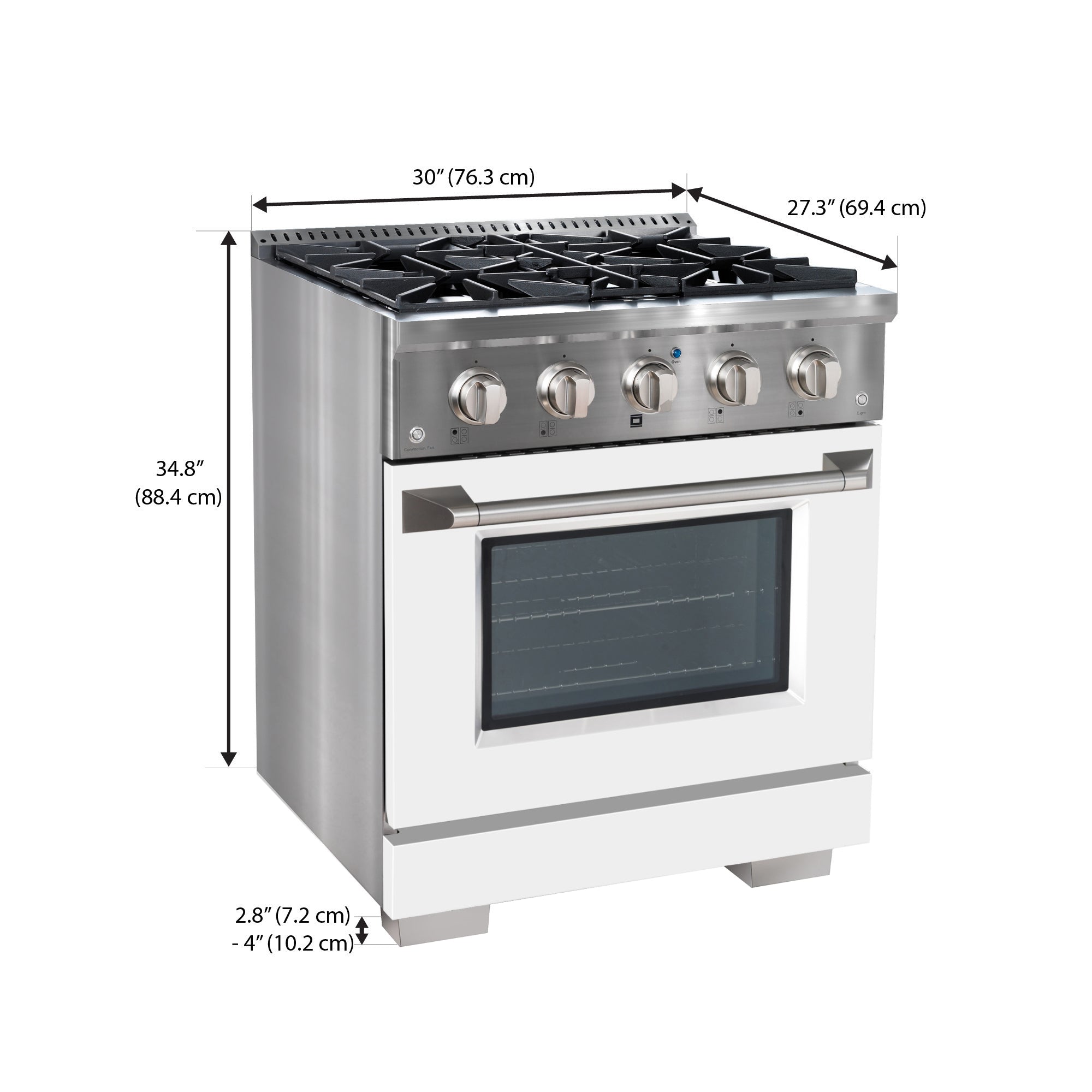 Ancona 2-Piece Kitchen Appliance Set - 30