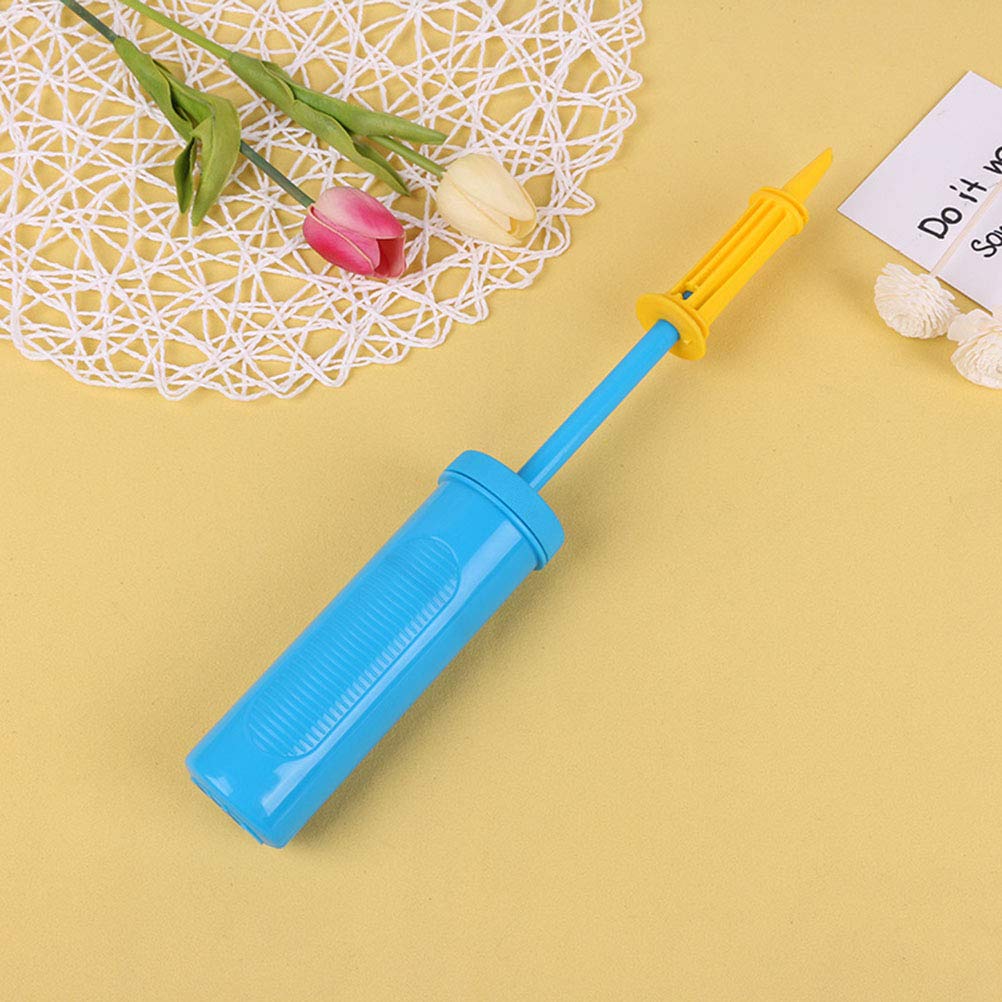 Portable Hand Air Pump for Exercise Balls, Pool Floats, Balloons - Manual Inflator for Kids & Adults - Perfect for Gym, Pool Parties, and Outdoor Activities