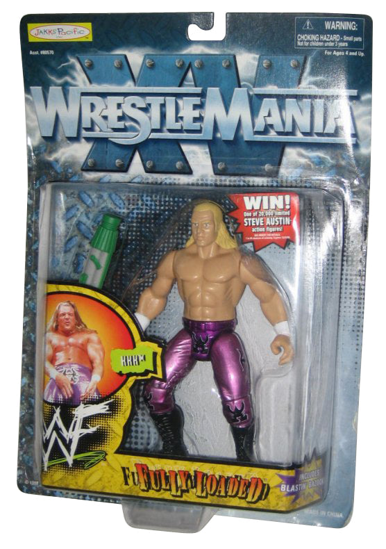 1999 WWF Jakks Pacific Fully Loaded Series 1 Triple H Wrestling Action Figure - Collectible Toy for Wrestling Fans & Nostalgic Gift for WWF Enthusiasts - Perfect for Display, Play & Memorabilia Collections