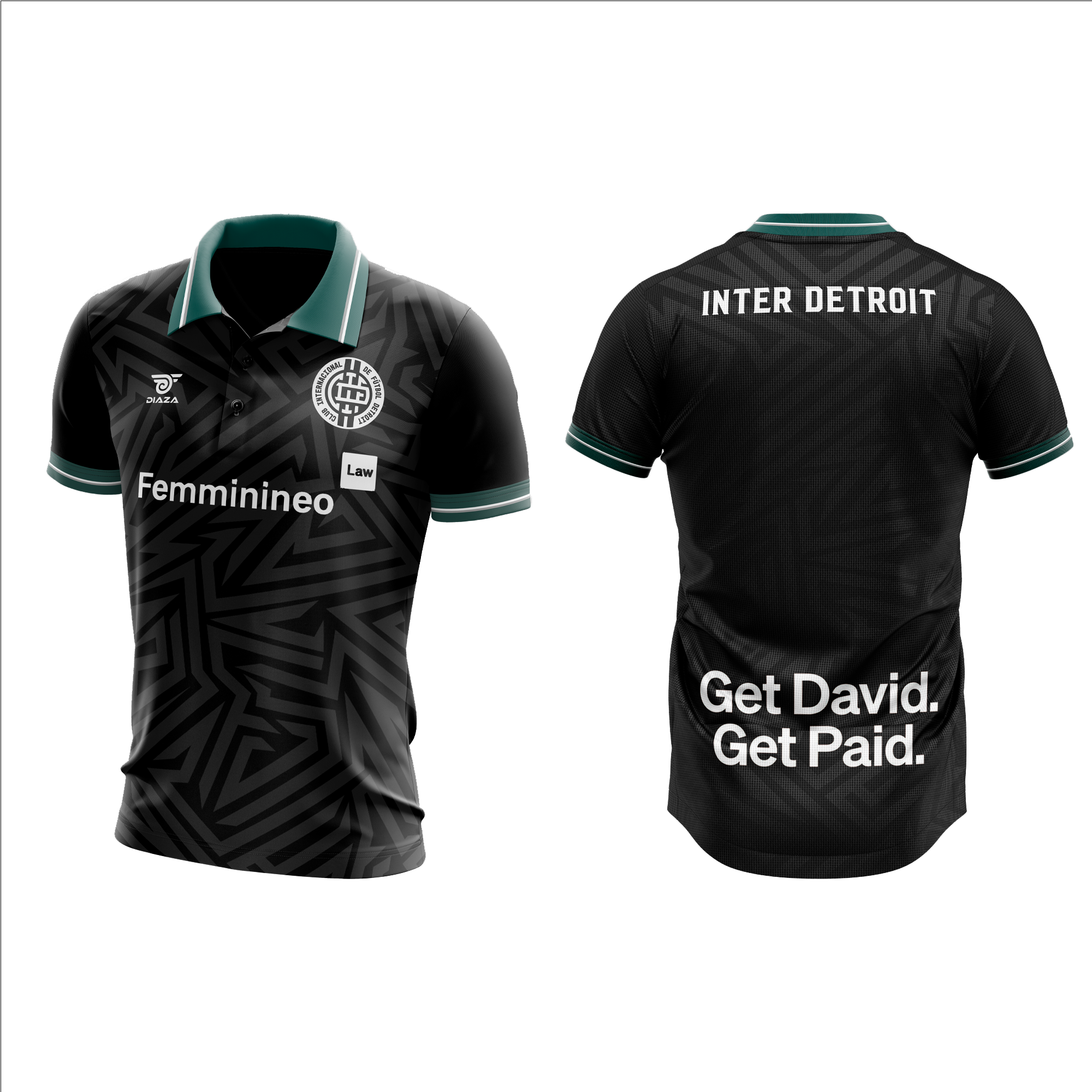 2024 Inter Detroit Home Jersey - Authentic Soccer Jersey for Men & Women - Perfect for Games, Fan Events & Sports Enthusiasts