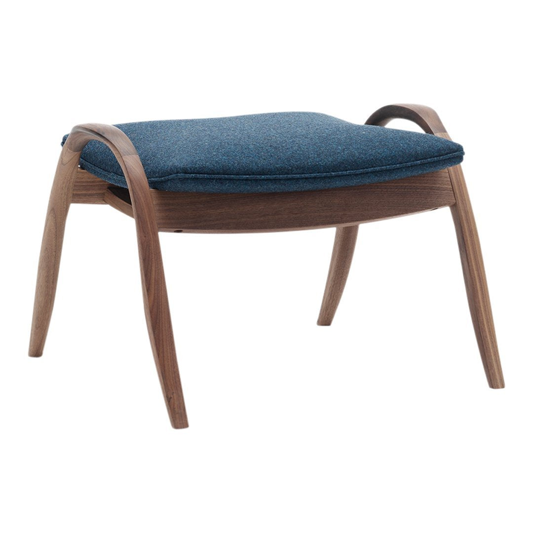 Premium FH430 Signature Footstool - Soft Upholstered Ottoman with Sturdy Wooden Legs for Living Room, Bedroom & Office Comfort