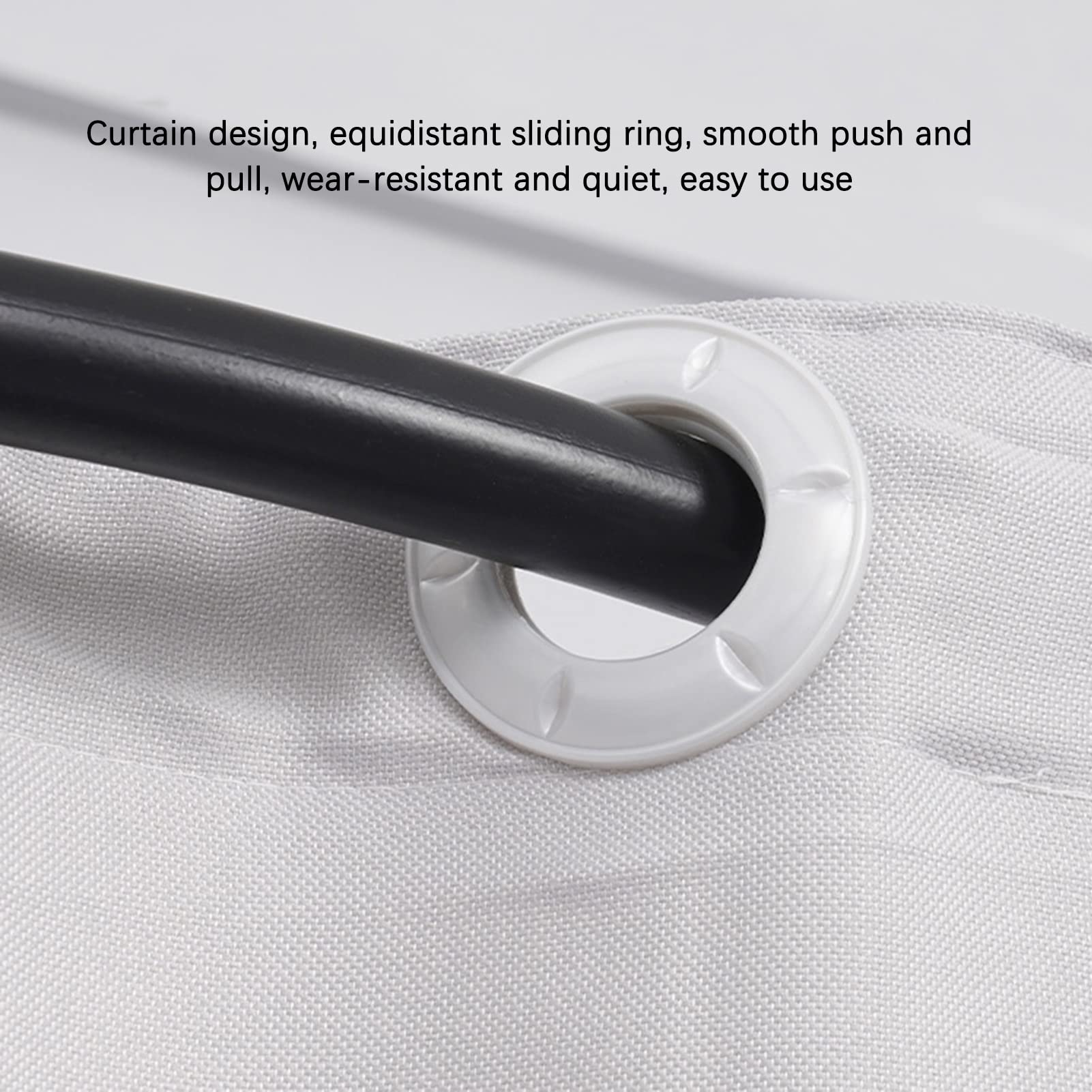 Portable Changing Room with Blackout Curtains - U-Shaped Iron Track Wall Mount Fitting Room for Clothing Store, Mall & Office - Privacy Protection Dressing Solution for Retail, Events & Outdoor Use