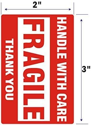 MFLABEL 10 Rolls Fragile Shipping Tape - 2